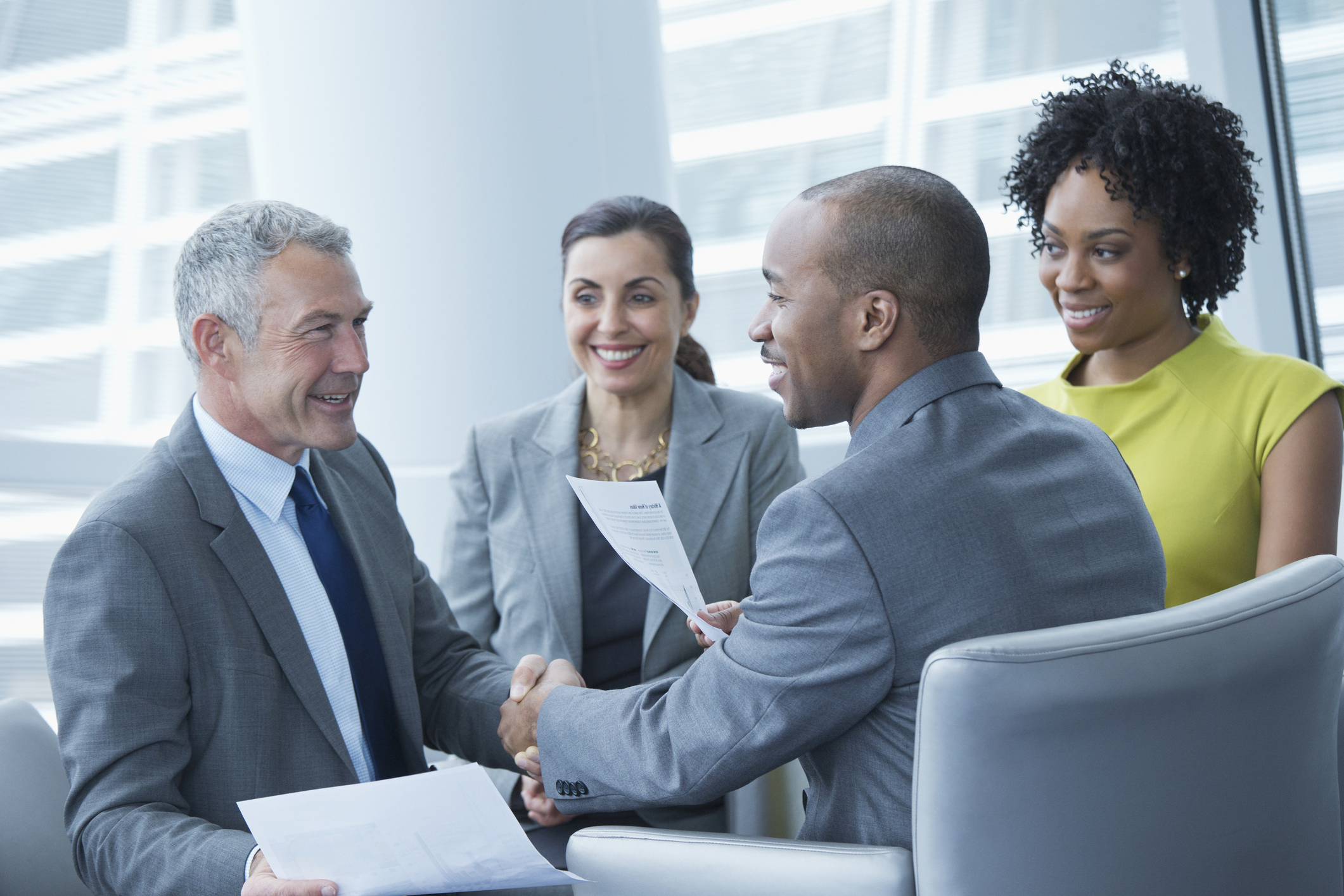 Group of people in office